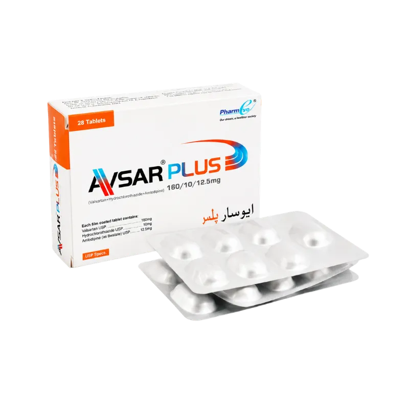 Avsar Plus Tablets 160Mg/10Mg/12.5Mg