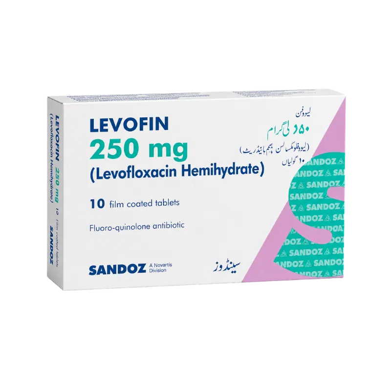 Levofin Tablets 250mg