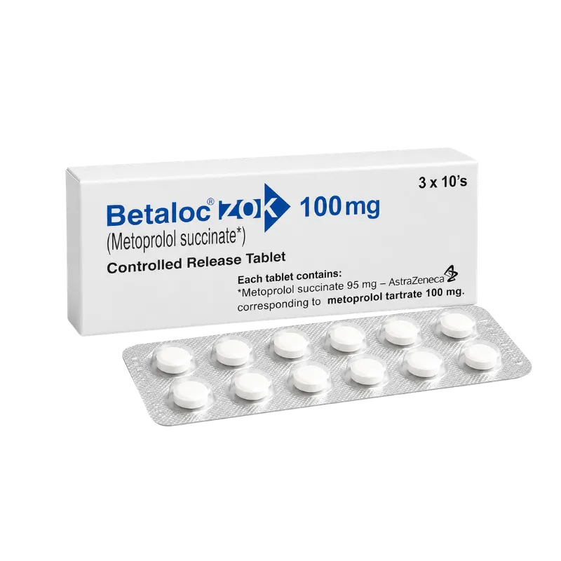 Betaloc Zok Tablets 100mg