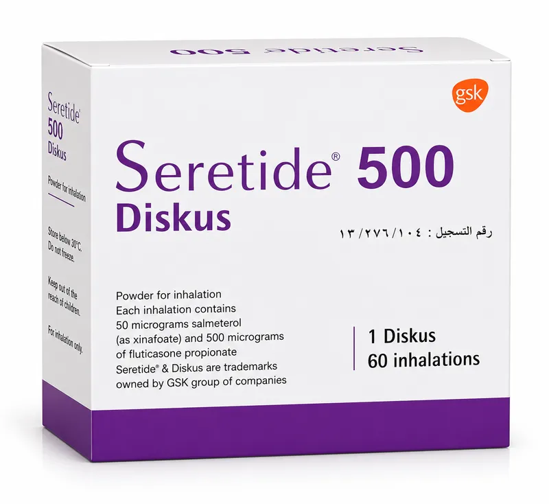 Seretide Diskus Powder For Inhalation 50/500ug