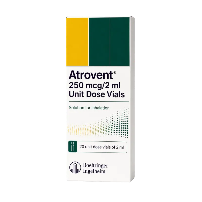 Atrovent 250mcg/2ml Nebulising solution