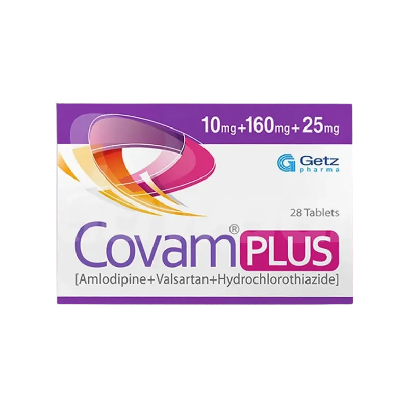 Covam Plus Tablets 10Mg+160Mg+25Mg