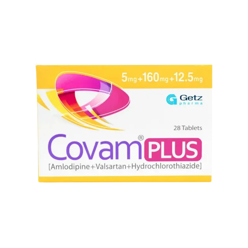 Covam Plus Tablets 5Mg+160Mg+12.5Mg