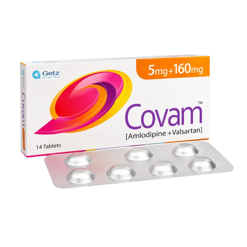 Covam Tablets 5Mg+160Mg