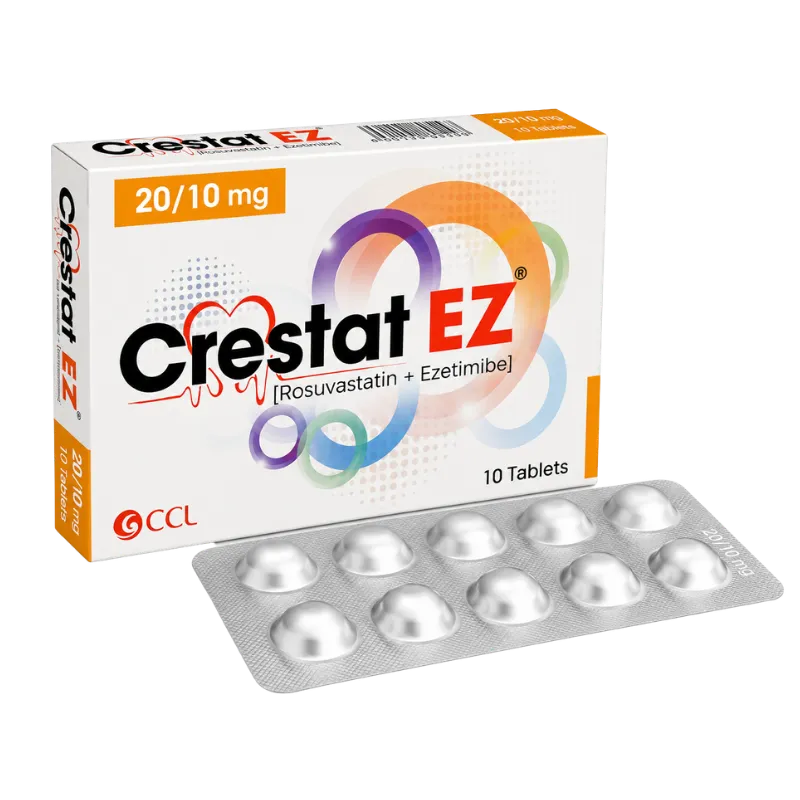Crestat Ez Tablets 20Mg/10Mg