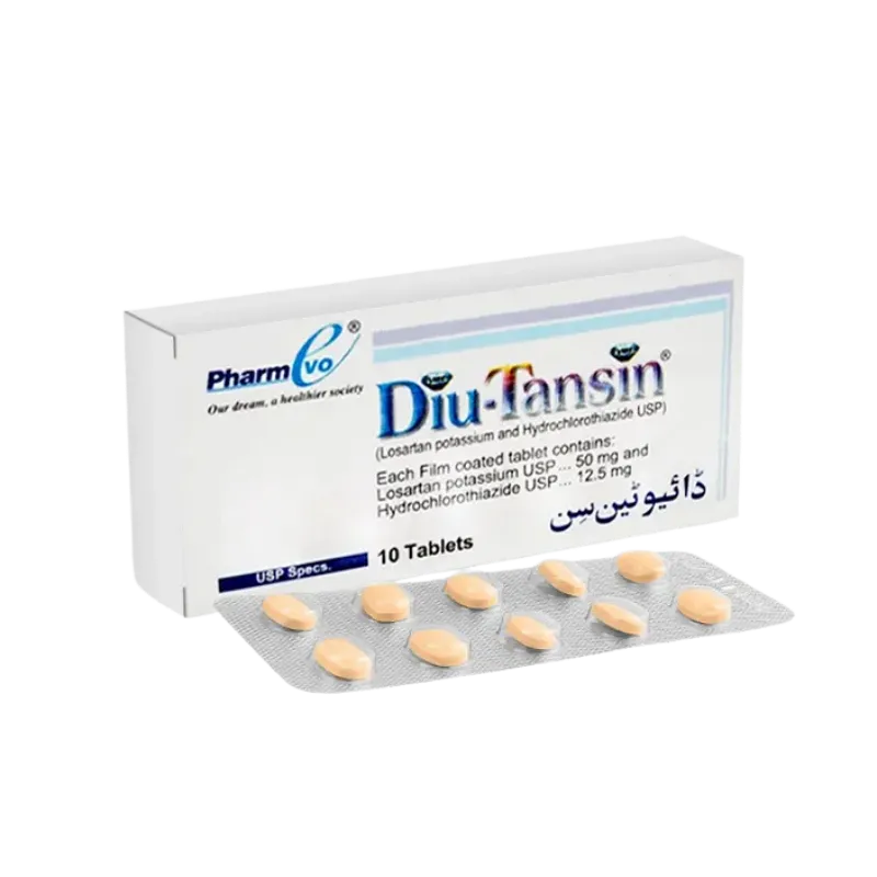 Diu-Tansin Tablets 50mg / 12.5mg