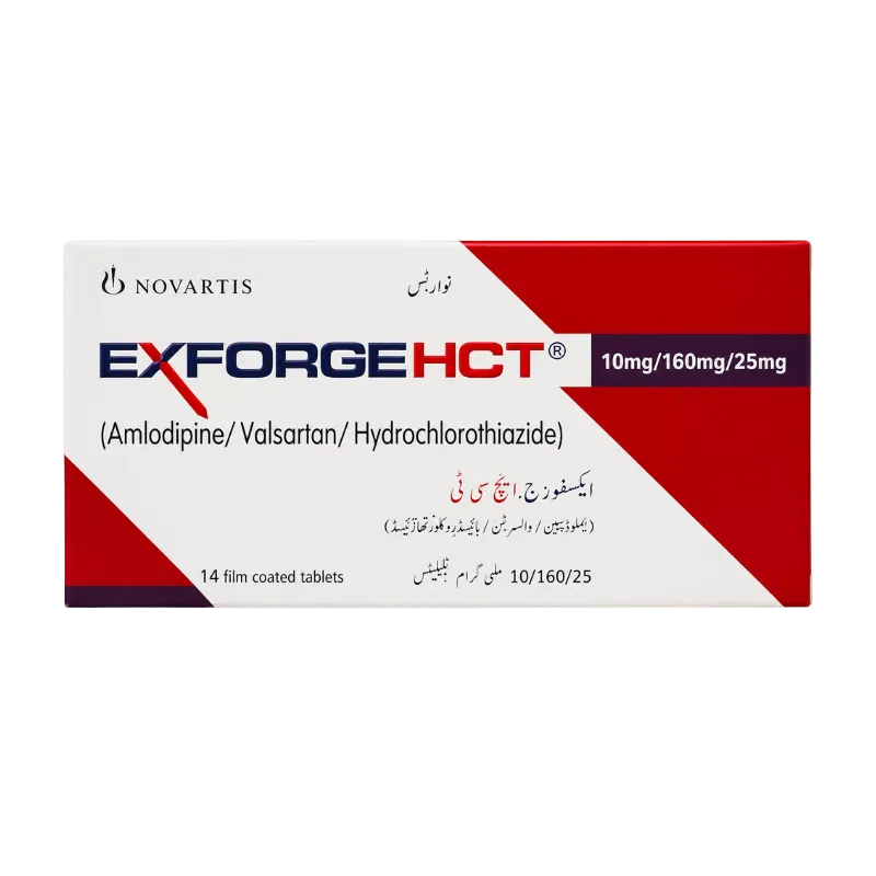 Exforge HCT Tablets 10/160/25mg