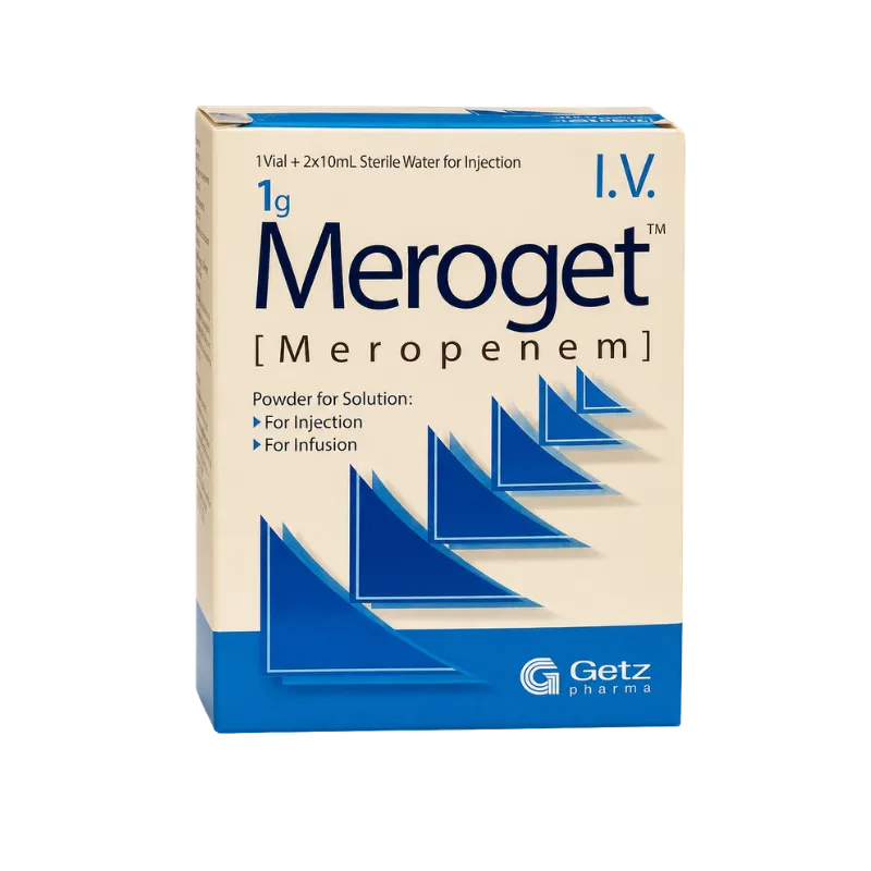 Meroget Iv Injection 1g