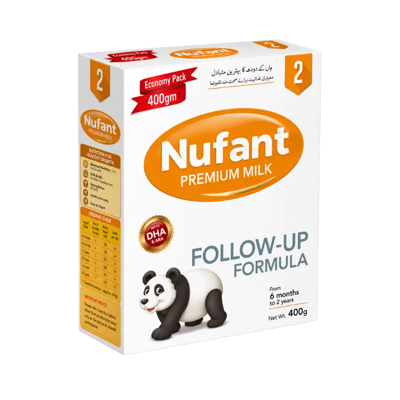 Nufant-2 Follow Up Formula  Milk 400gm