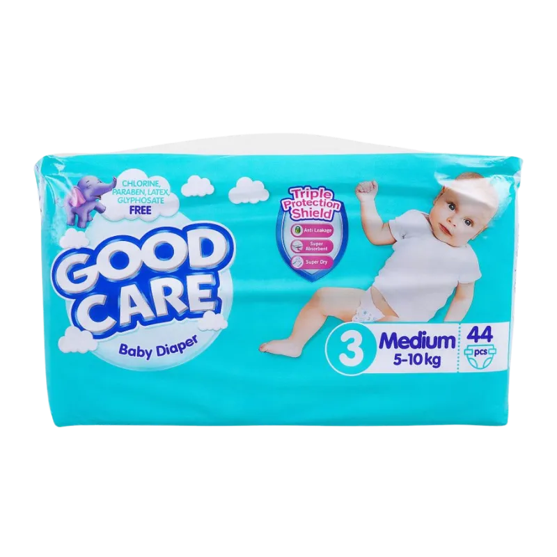 Good Care Baby Diaper, 3, Medium, 5-10kg