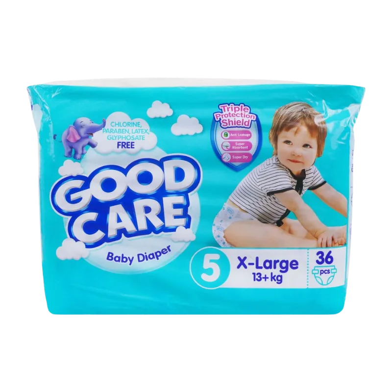 Good Care Baby Diaper, 5, X-Large, 13+ kg