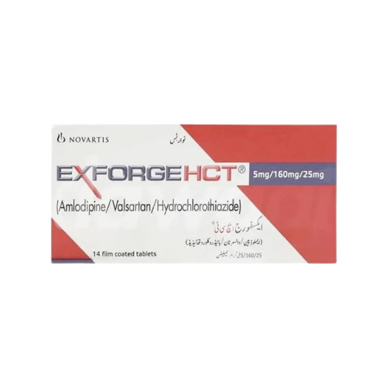 Exforge HCT Tablets 5/160/25mg