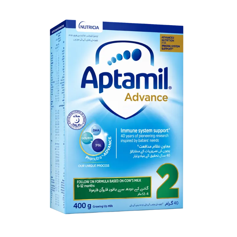 Aptamil Advance 2 - Next Generation Follow-on Formula Milk Powder 400g (Soft Pack)