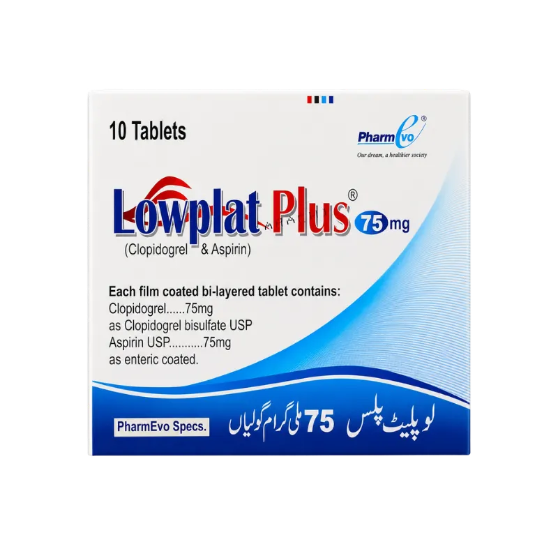 Lowplat Plus Tablets 75