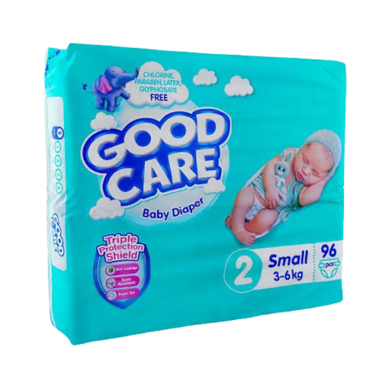 Good Care Baby Diaper No. 2 Small, 3-6 KG