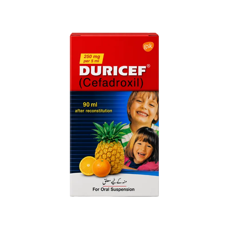 Duricef 90ml Syrup 250mg/5ml