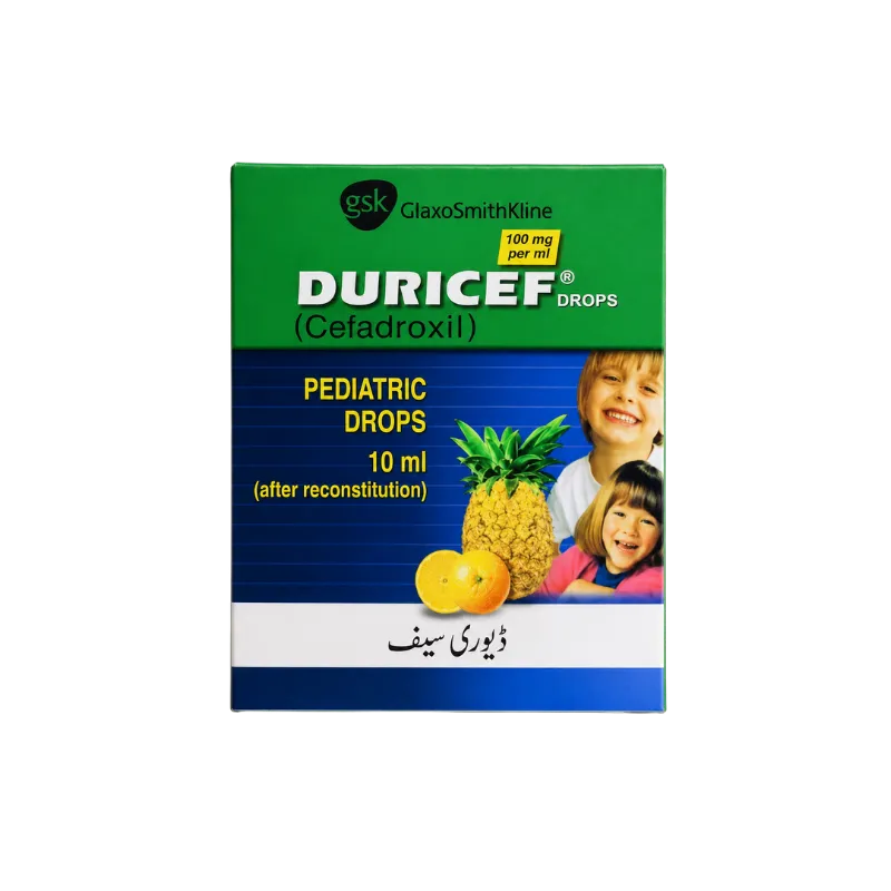 Duricef 100mg/ml Paediatric Drops 10ml