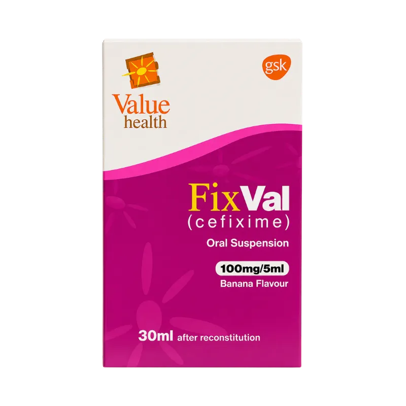 Fixval 30ml Suspension 100mg