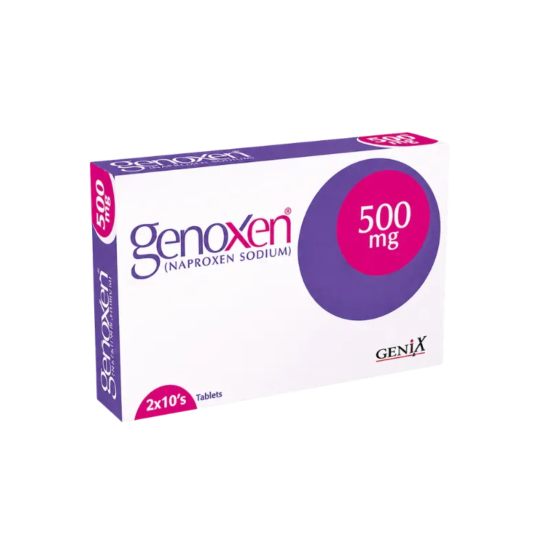 Genoxen-E 500/20mg Tablet