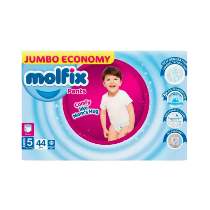 Molfix Diaper Pants Junior Size 5 (12-17kg) 44 Pcs