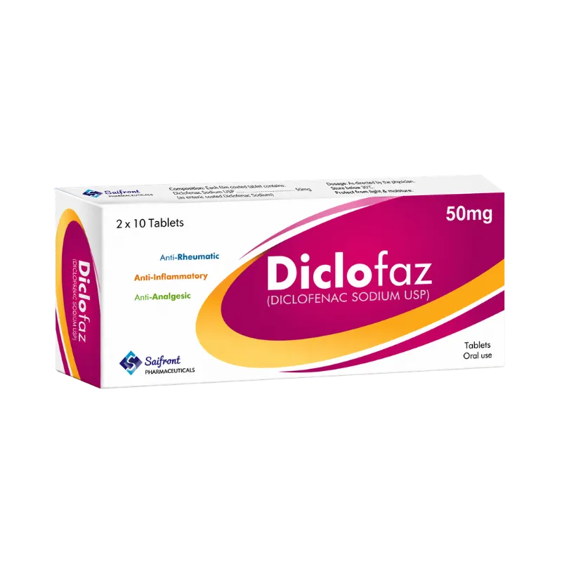 Diclofax 50mg Tablet
