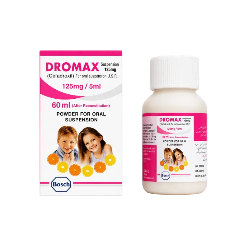 Dromax 125mg/5ml Suspension