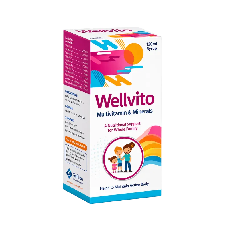 Wellvito Syrup 120ml