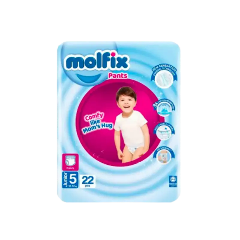 Molfix Baby Pants Twin Pack Junior 22 Packsize
