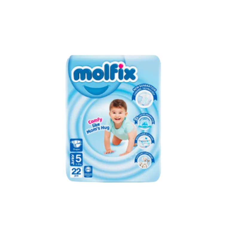 Molfix Diaper Junior Twin Pack Size 5 (11-18kg) 22 Pcs