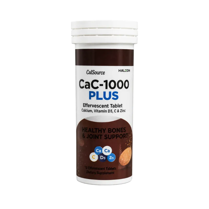 Cac-1000 Plus Effervescent Cola Flavor Tablets (10 tablets)