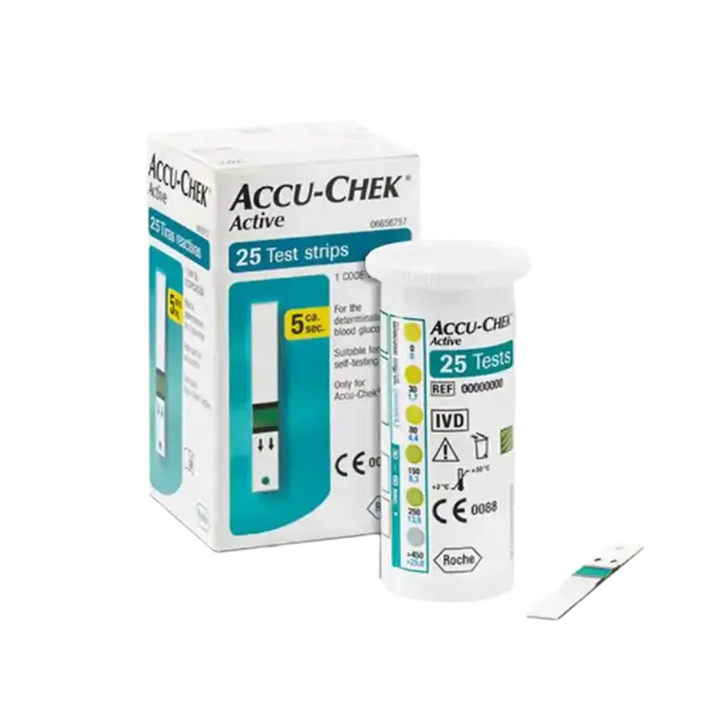 Accu-Chek Active Blood Glucose Strips 25