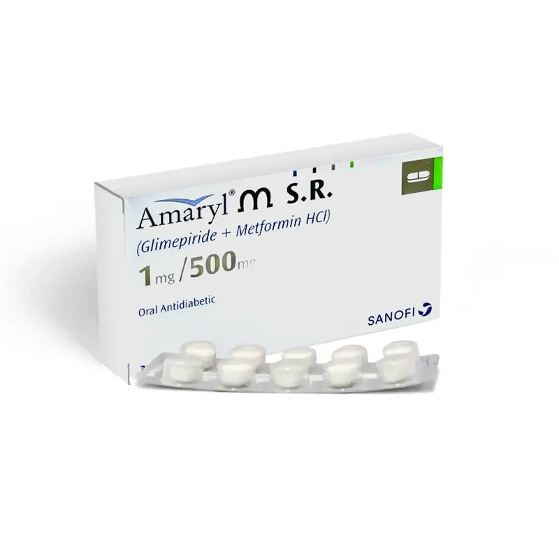 Amaryl M SR Tablets 1/500mg