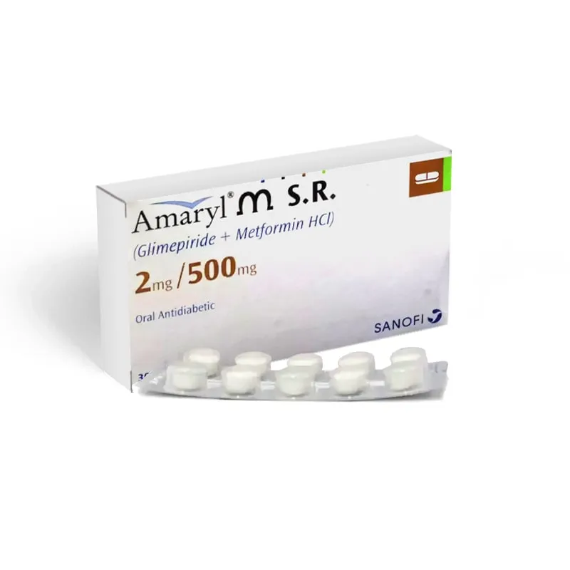 Amaryl M SR Tablets 2/500mg