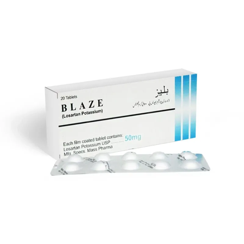 Blaze Tablet 50mg - Manage High Blood Pressure and Protect K