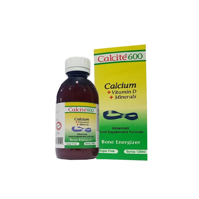 Calcite 600 Syrup 120mL – Buy at SmartMedics.pk