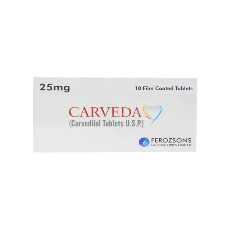Carveda Tablets 25Mg