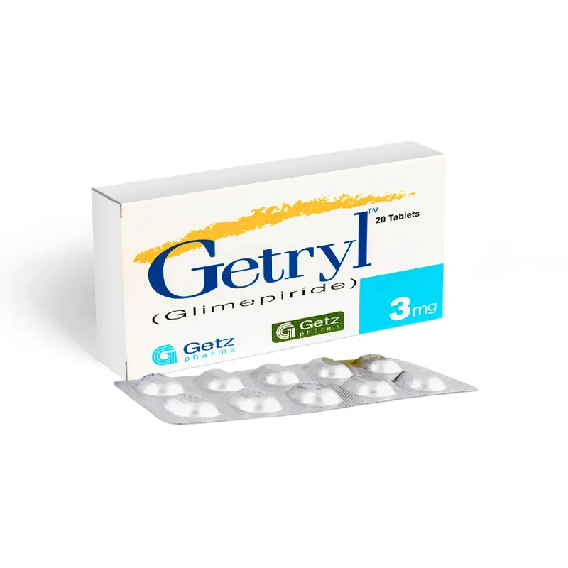Getryl Tablets 3mg