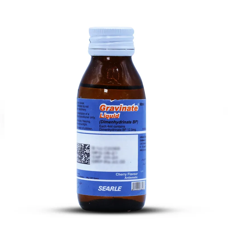 Gravinate Syrup 12.5mg /5ml