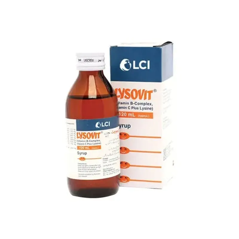 Lysovit Syrup 120ml – Boost Appetite & Enhance Health – Buy