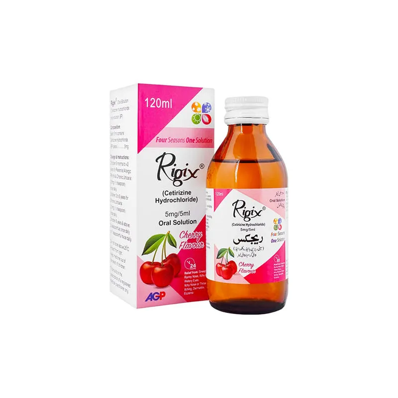 Rigix Syrup 5mg/5ml – Buy at SmartMedics.pk