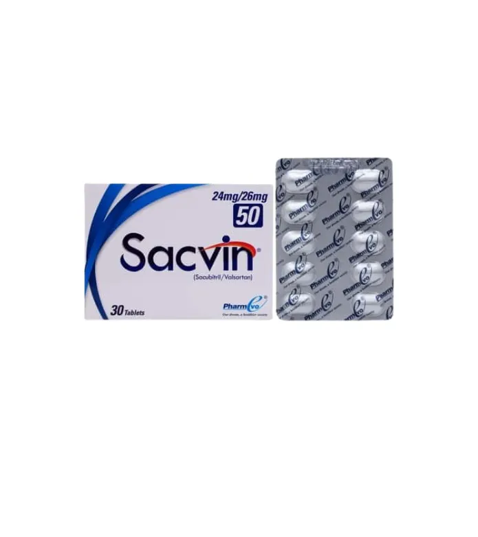 Sacvin 50 Tablet 24Mg/26Mg