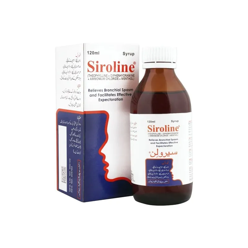 Siroline Syrup 120ml – Cough & Respiratory Relief – Buy at S