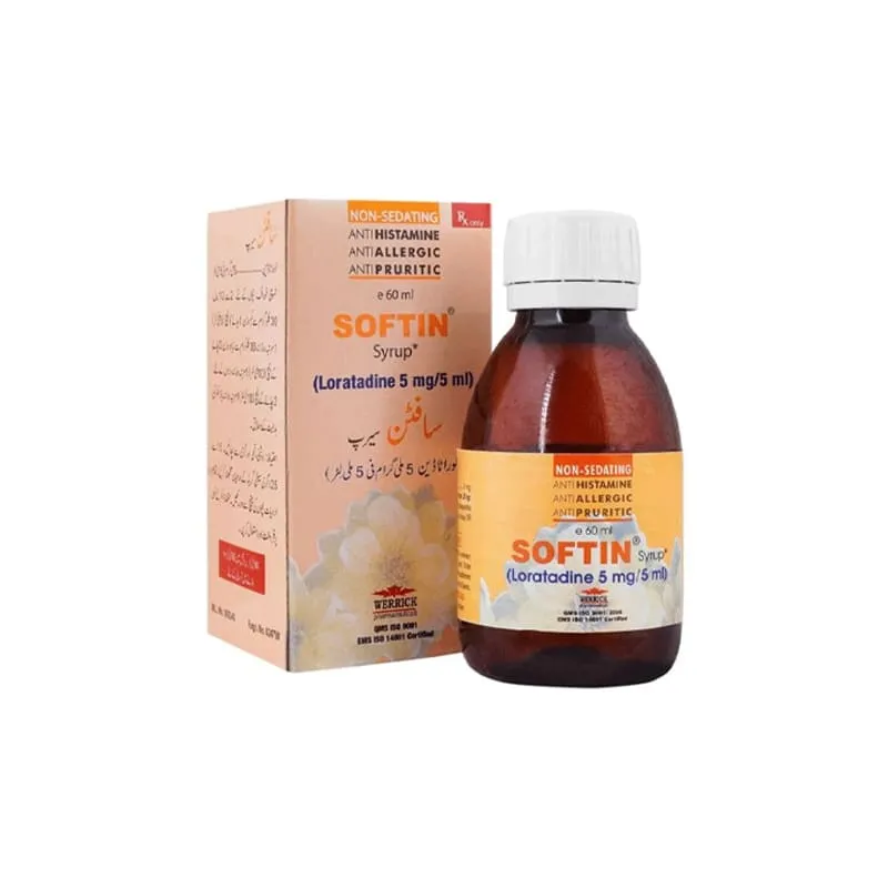 Softin Syrup 5mg/5mL – Buy at SmartMedics.pk